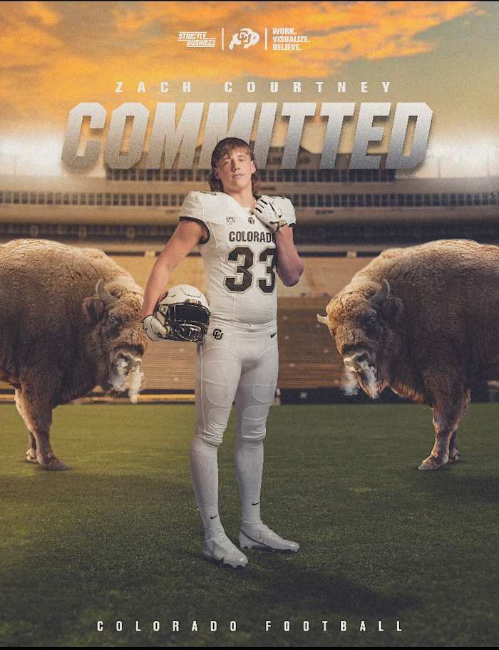 Zach Courtney's commitment expands Colorado's reach into the Lone Star State.